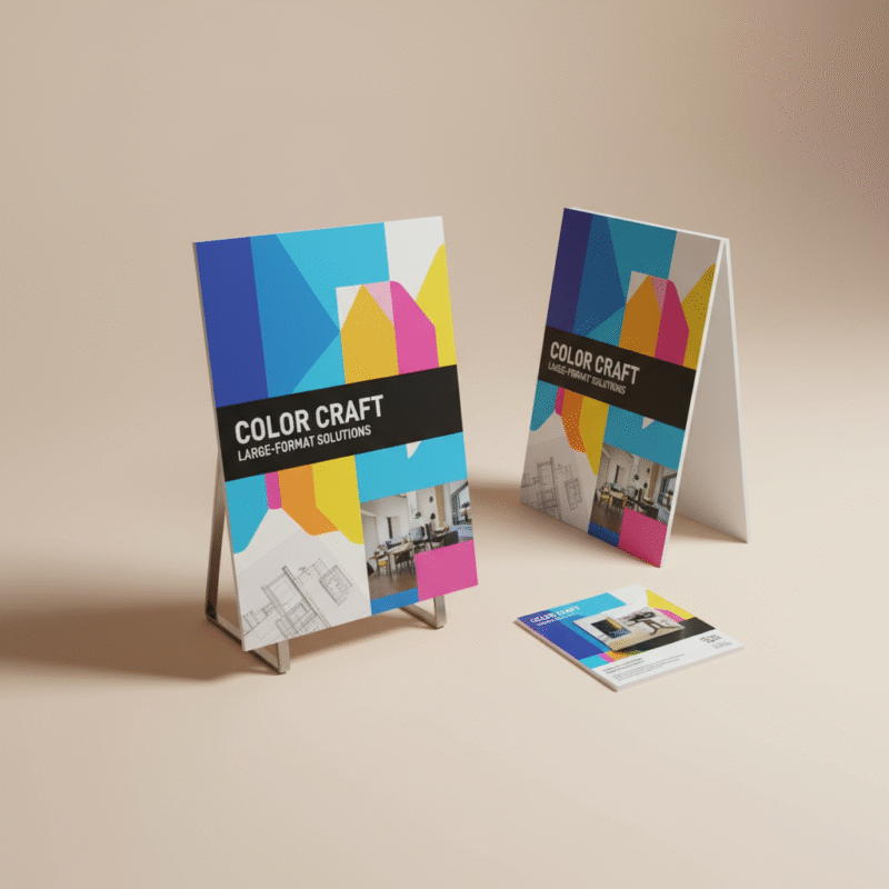 Sunboard Stand Printing